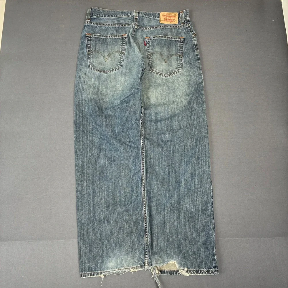 Y2K Levi's 569 Loose Straight Fit Jeans Men's Size 34x30 Baggy